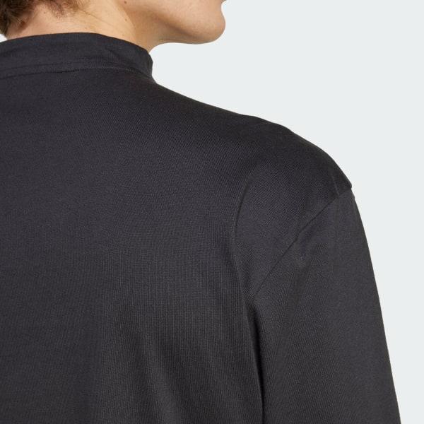 adiClub Long Sleeve Zip Jersey Product Image