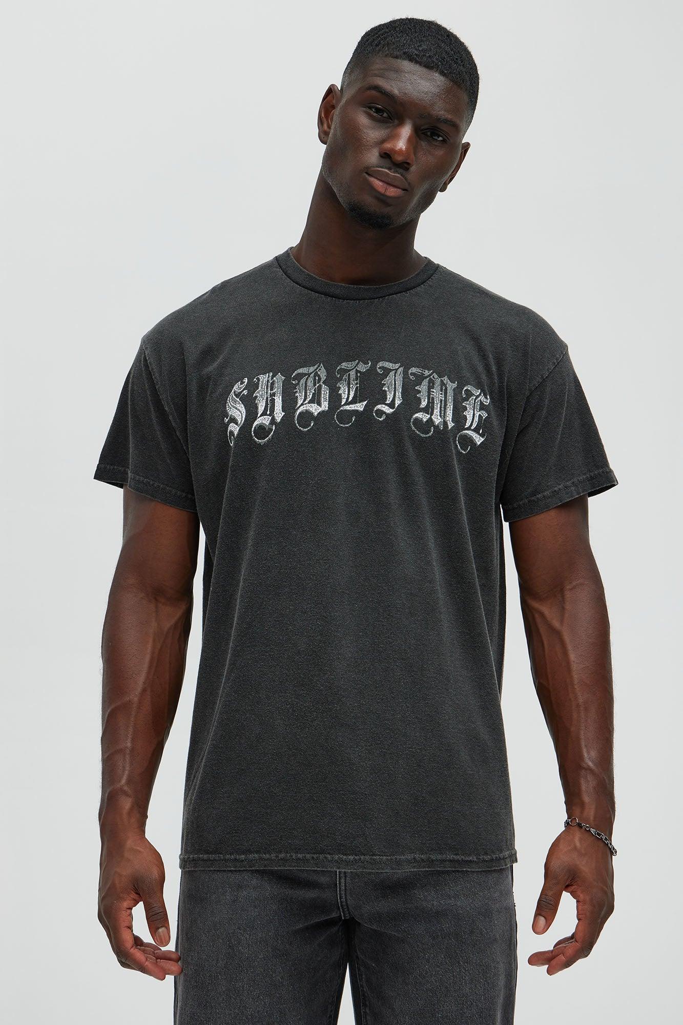 Sublime Oversized Short Sleeve Tee - Black Product Image