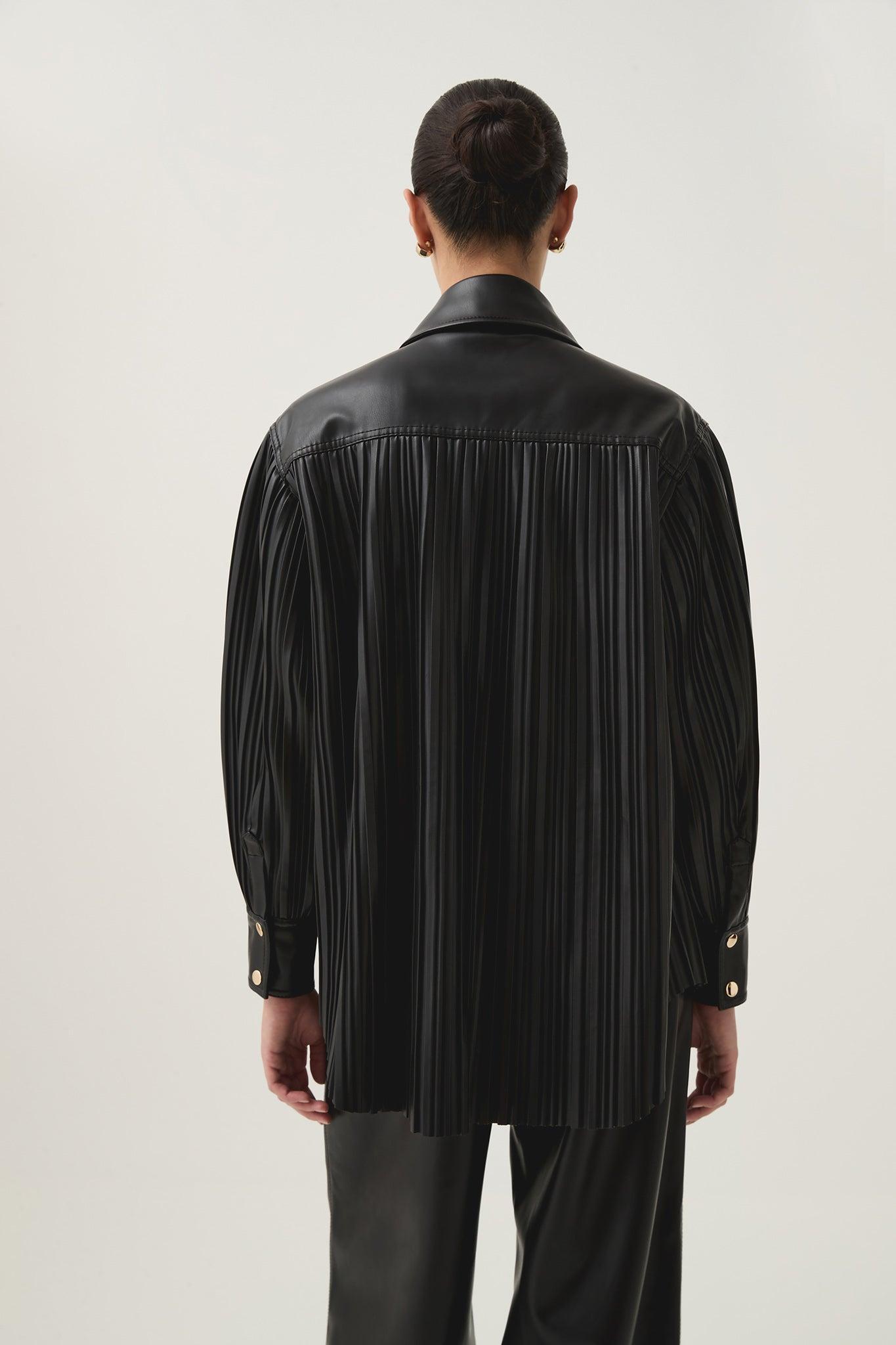 Constantina Pleated Shirt Product Image