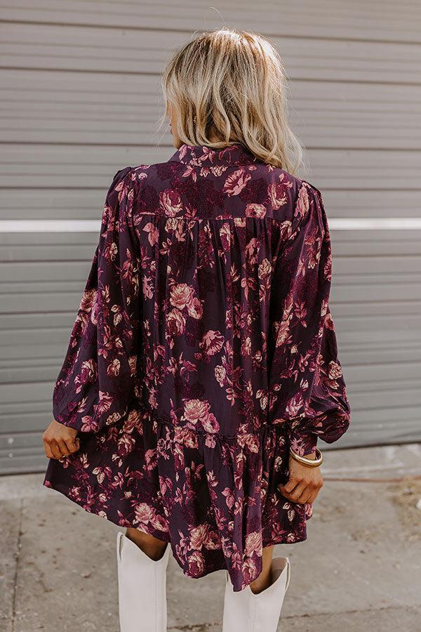 Napa Nights Floral Mini Dress Product Image