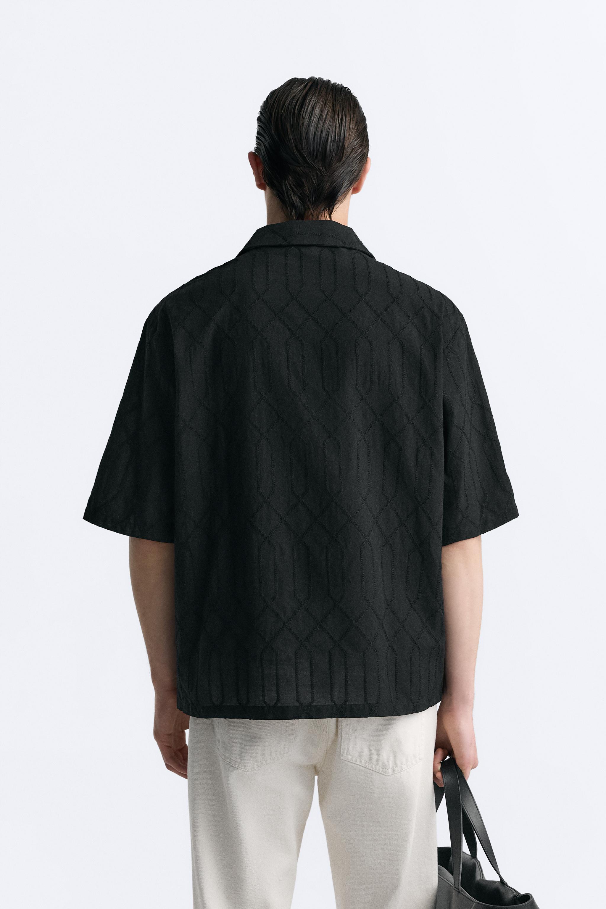 GEOMETRIC JACQUARD SHIRT Product Image