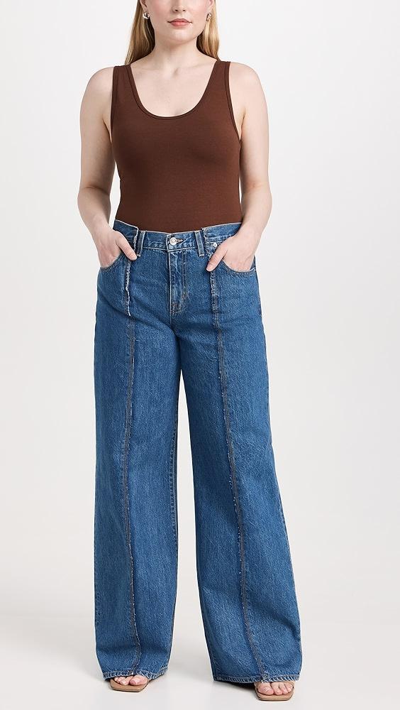 SLVRLAKE Re-Work Mica Paneled Jeans | Shopbop Product Image