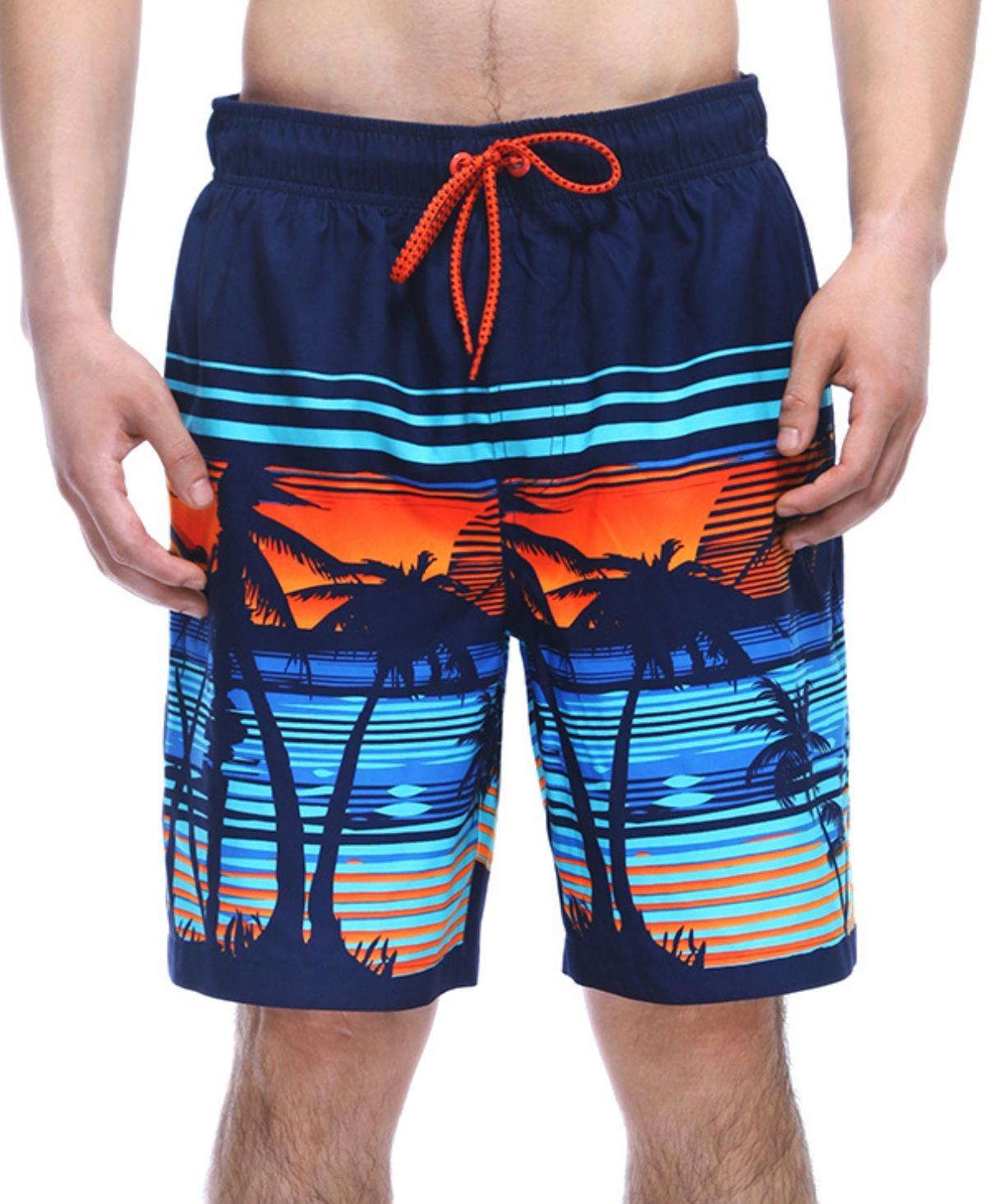 Mens Rokka&Rolla 8-in. Mesh Lined UPF 50+ Swim Trunks Product Image