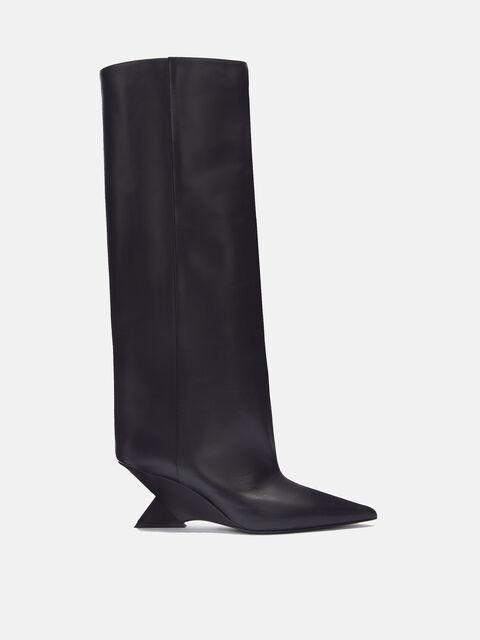 ''Cheope'' black tube boot Product Image