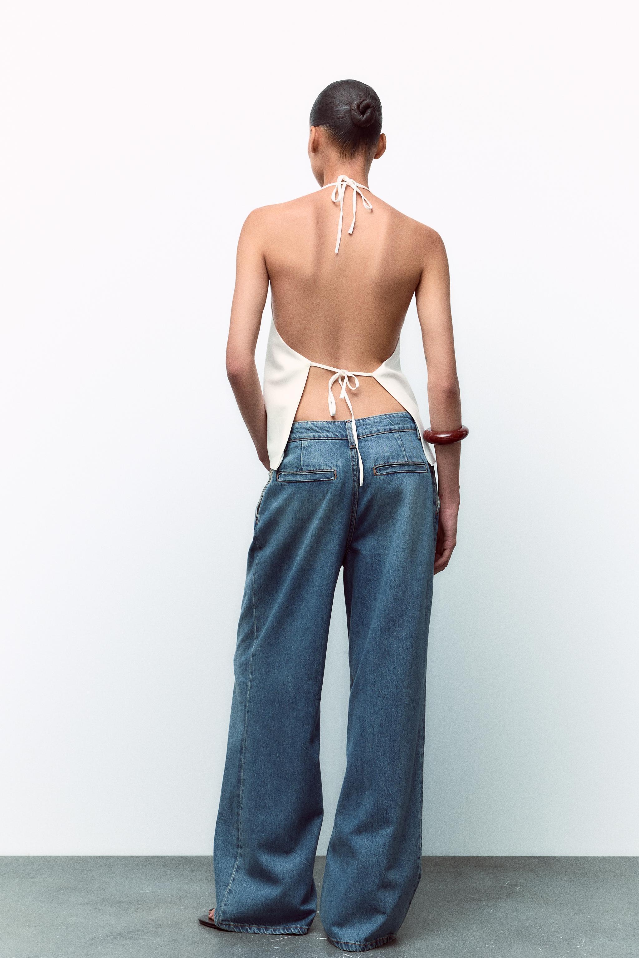 TRF HIGH-WAISTED PANTS WITH DARTS Product Image