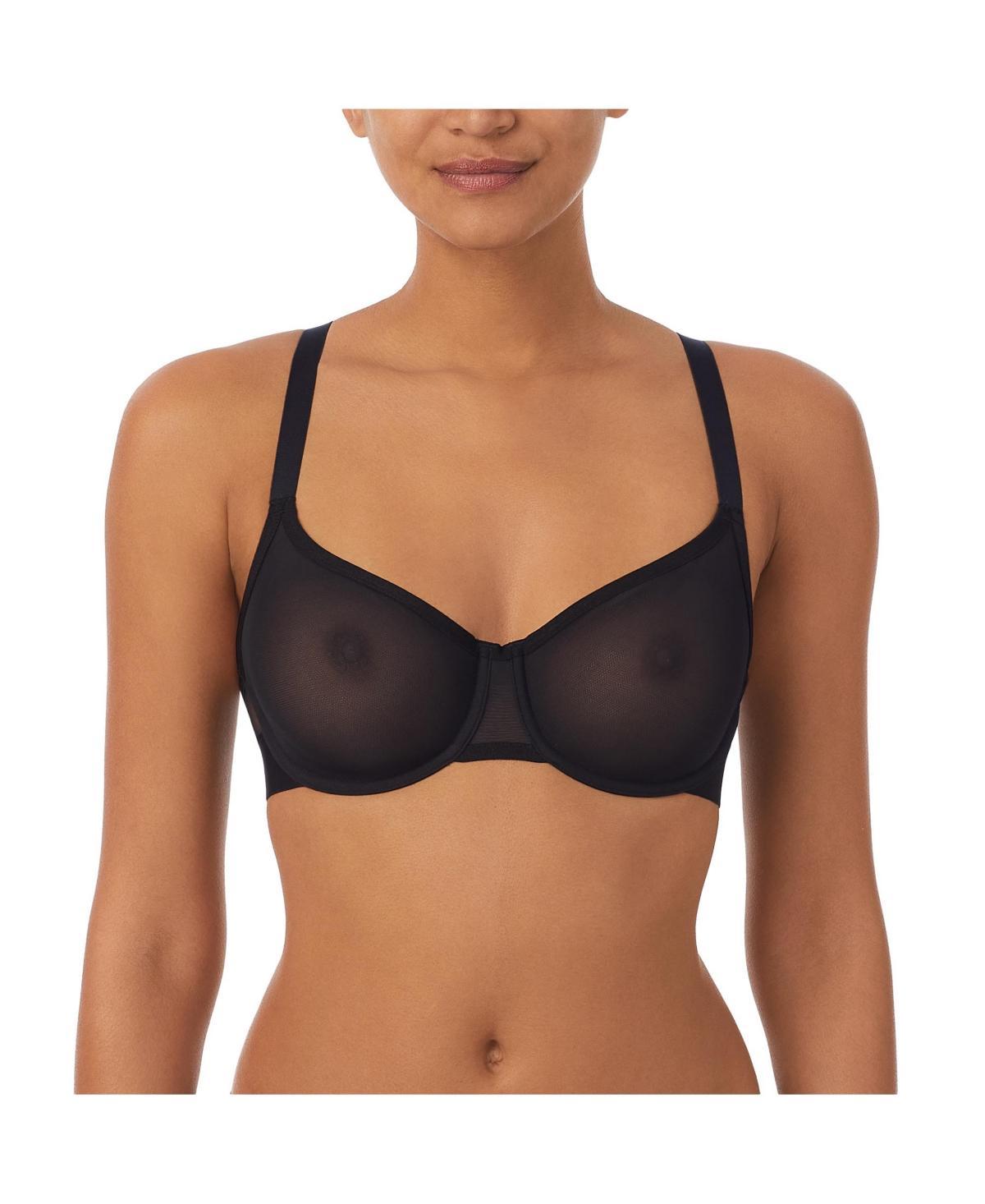 Women's Sheers Unlined Demi Bra, DK4085 Product Image