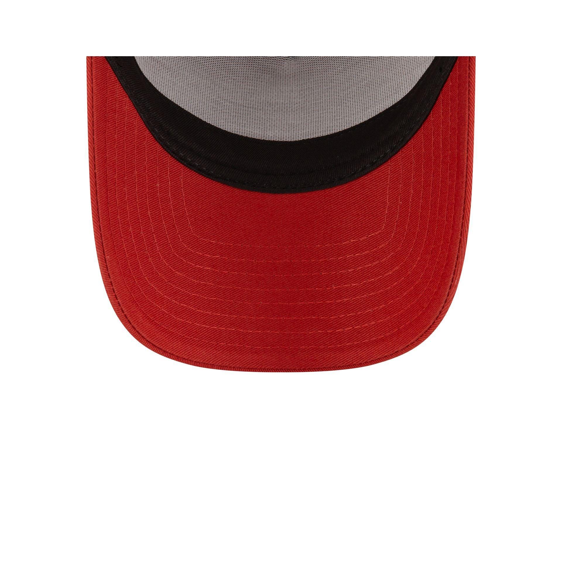 New Era Cap Red Hot Rod 9FORTY A-Frame Trucker Hat Male Product Image