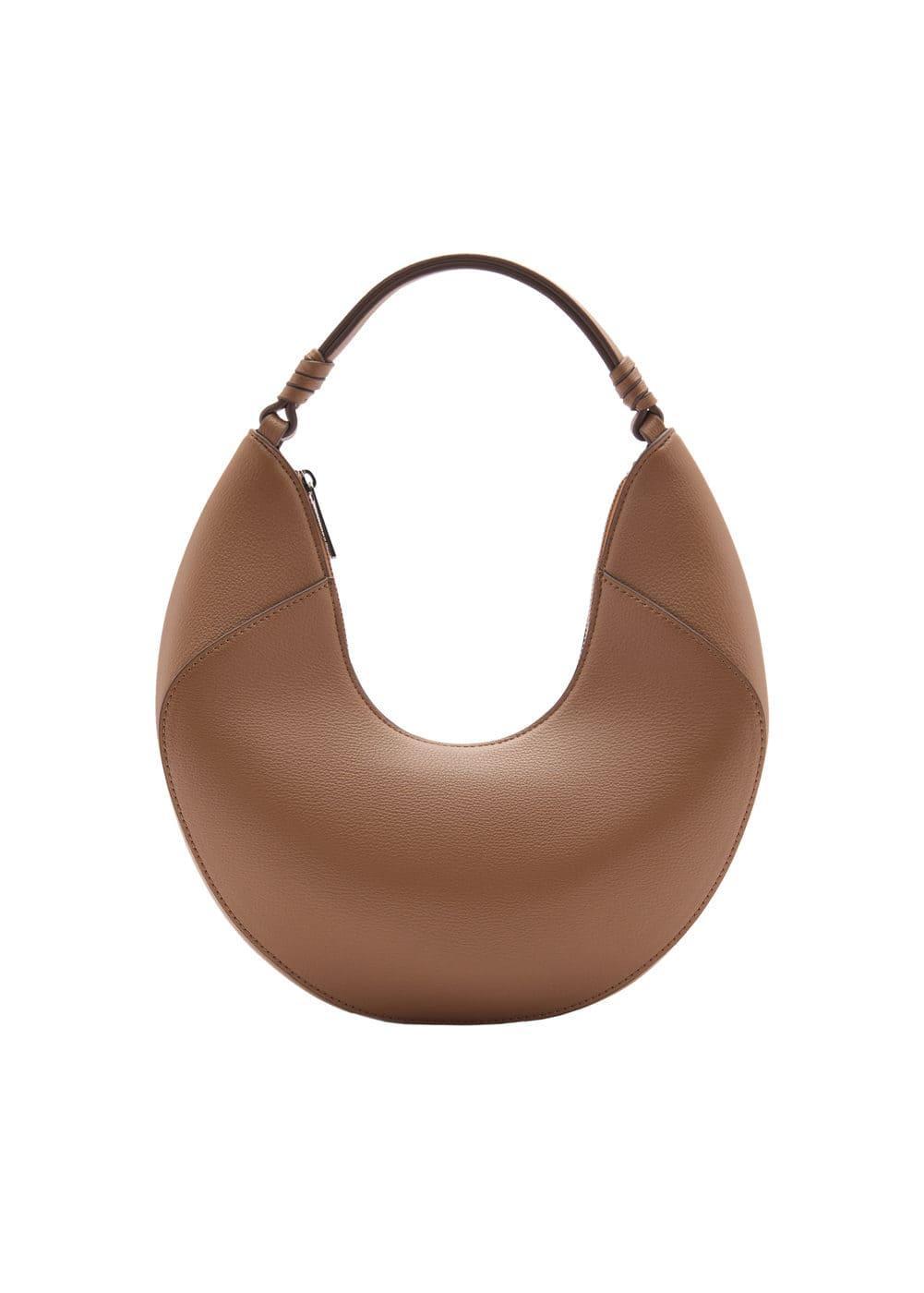 MANGO - Leather-effect shoulder bag - One size - Women Product Image