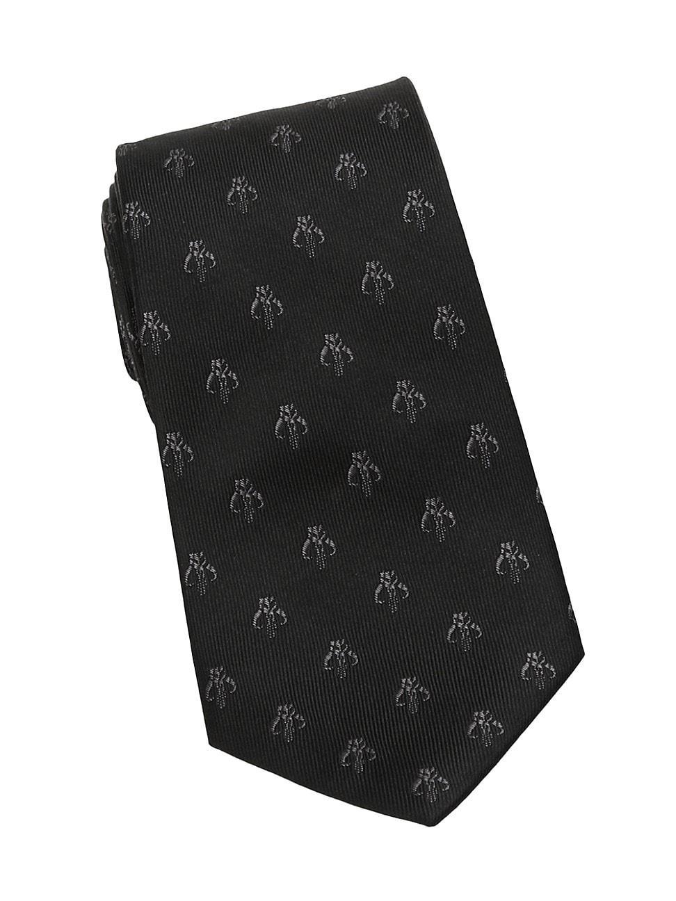 Mens Star Wars Mandalorian Silk Tie Product Image