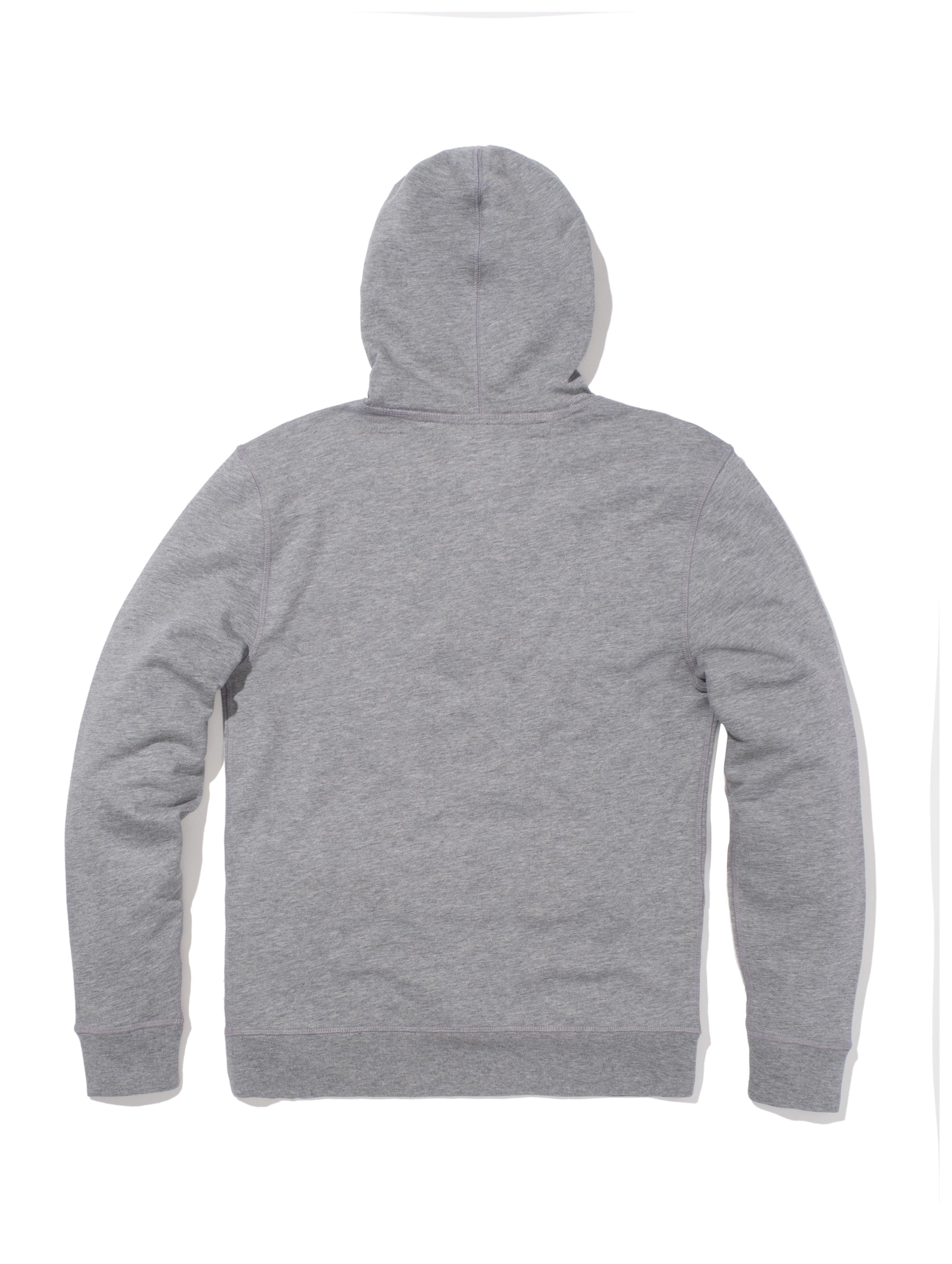 Spring Lake Popover Hoodie - Grey Heather Male Product Image