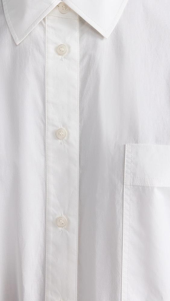 Lee Mathews Poplin Short Sleeve Shirt Dress | Shopbop Product Image