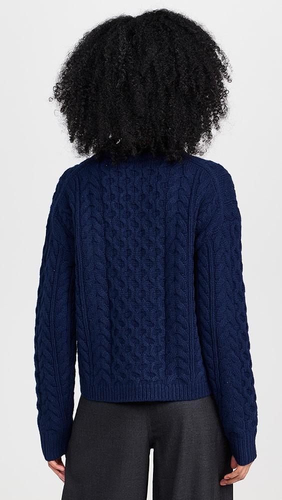 Theory Aran Cable Knit Pullover | Shopbop Product Image