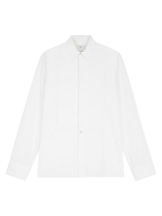 Mens Tuxedo Shirt in Poplin Product Image