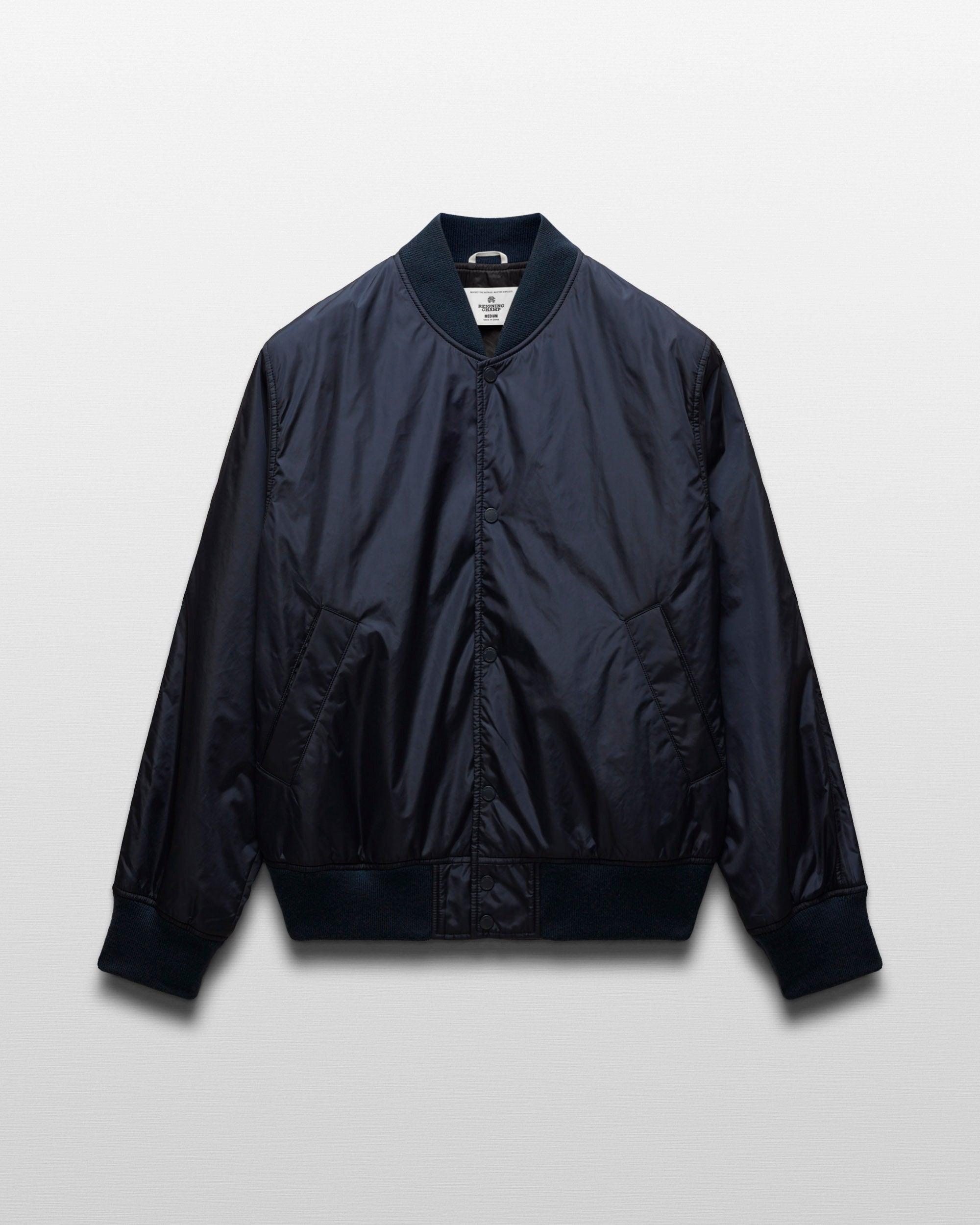 Econyl Satin Nylon Stadium Jacket Male Product Image