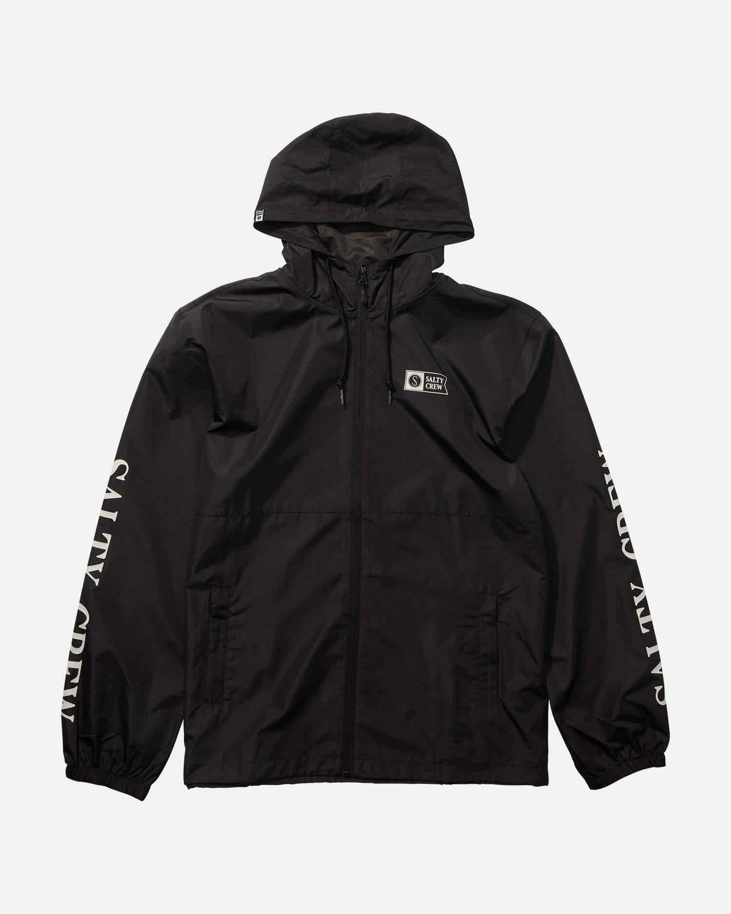 Surface Windbreaker Jacket - Black Product Image