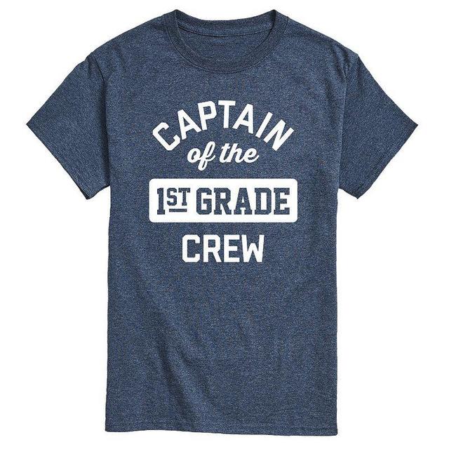 Mens Captain Of 1st Grade Crew Tee Product Image