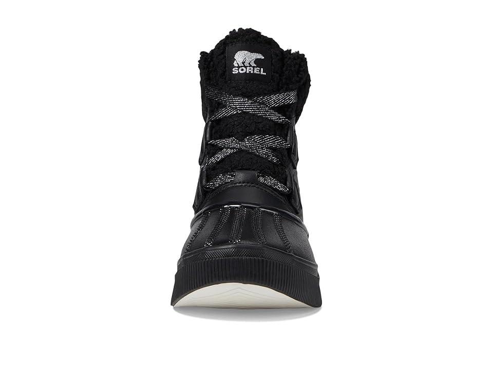 SOREL Out N About IV Chillz Lux Waterproof Black) Women's Snow Shoes Product Image