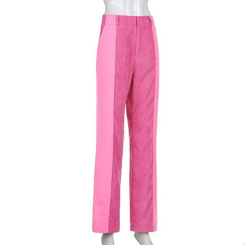 Corduroy Wide Leg Pants Product Image