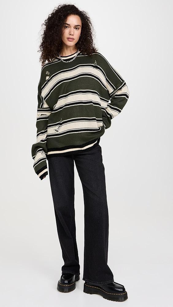 Ragged Priest In Line Knit Sweater | Shopbop Product Image