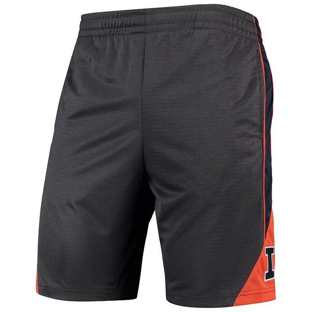 Mens Colosseum Charcoal Illinois Fighting Illini Turnover Team Shorts Product Image