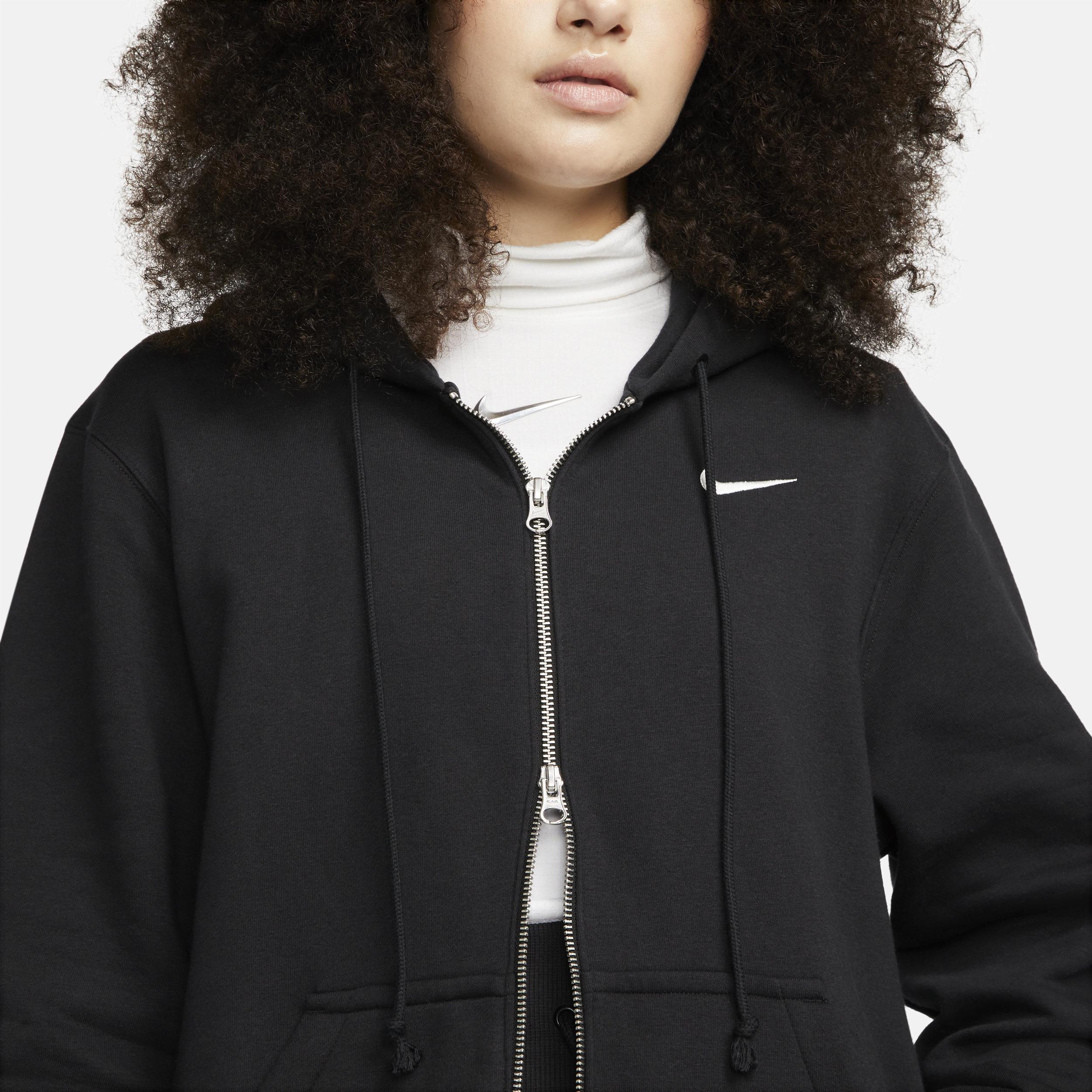 Women's Nike Sportswear Phoenix Fleece Oversized Long Full-Zip Hoodie Product Image