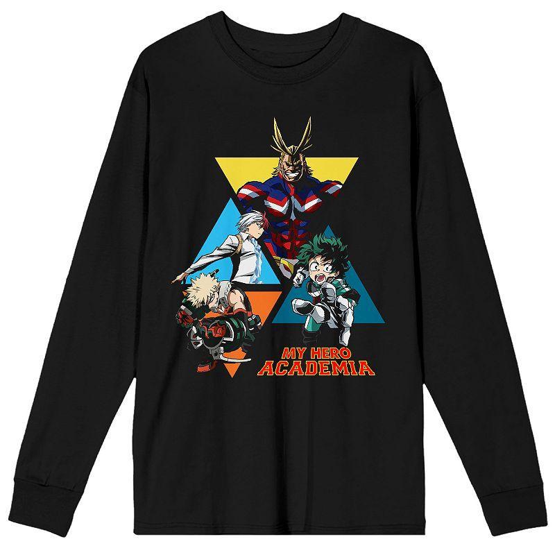 My Hero Academia Long Sleeve Tee - Black Product Image