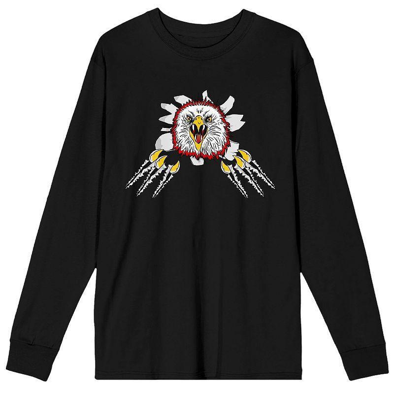 Mens Cobra Kai Eagle Fang Long Sleeve Tee Product Image