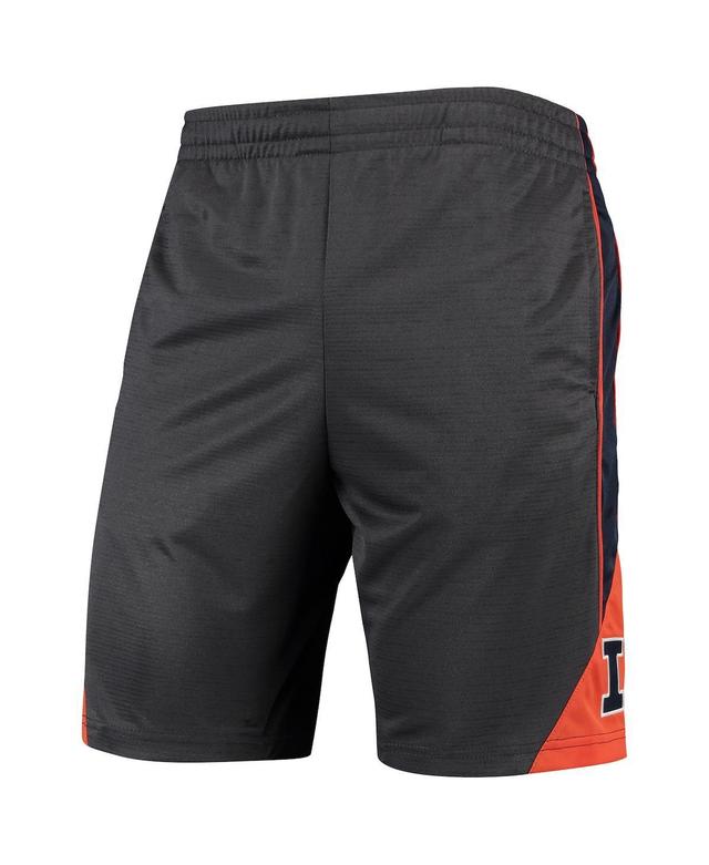 Mens Colosseum Charcoal Illinois Fighting Illini Turnover Team Shorts Product Image