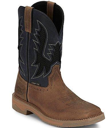 Justin Boots Mens Bolt 11 Composite Toe Work Boots Product Image