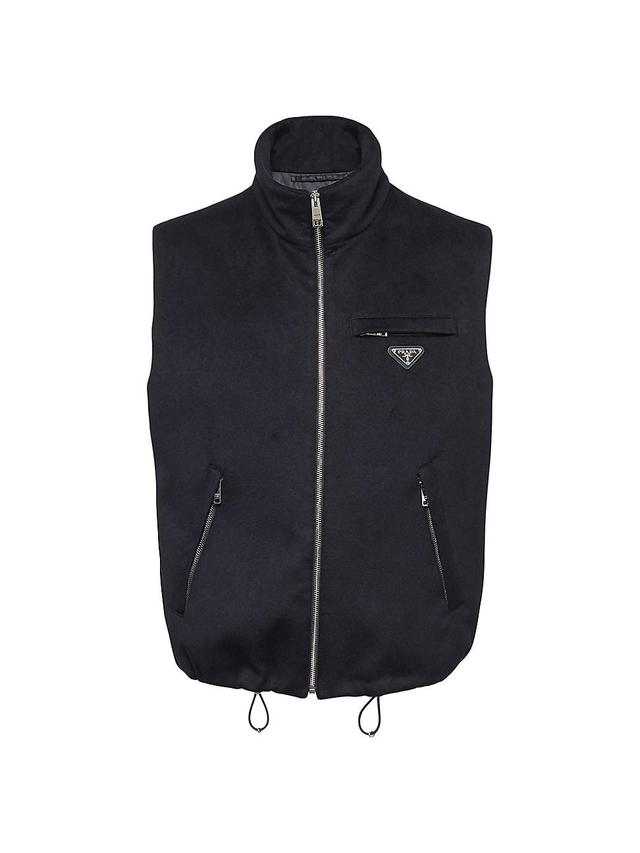 Mens Cashmere Down Vest Product Image