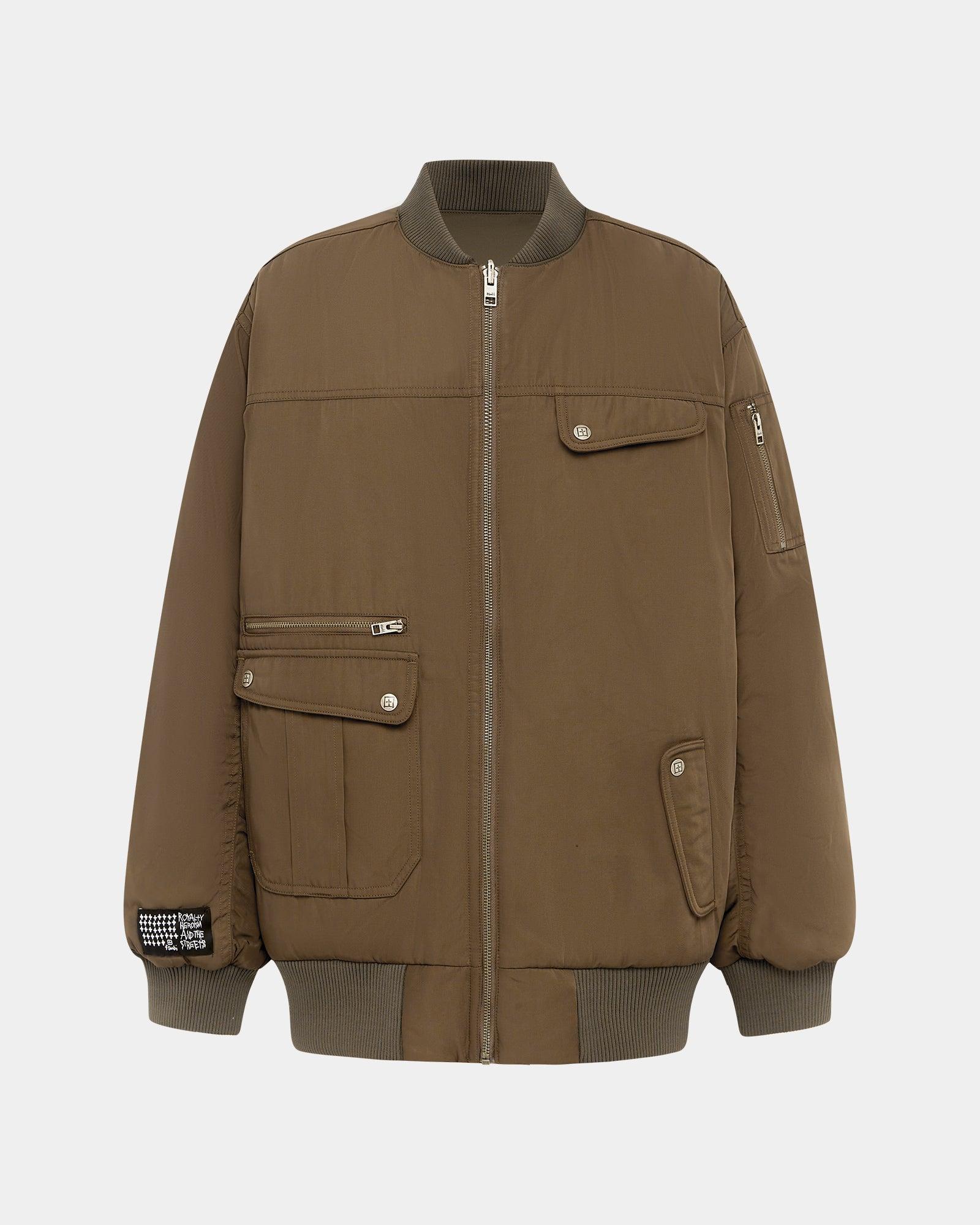 SCORE BOMBER KHAKI/CEDAR Female Product Image