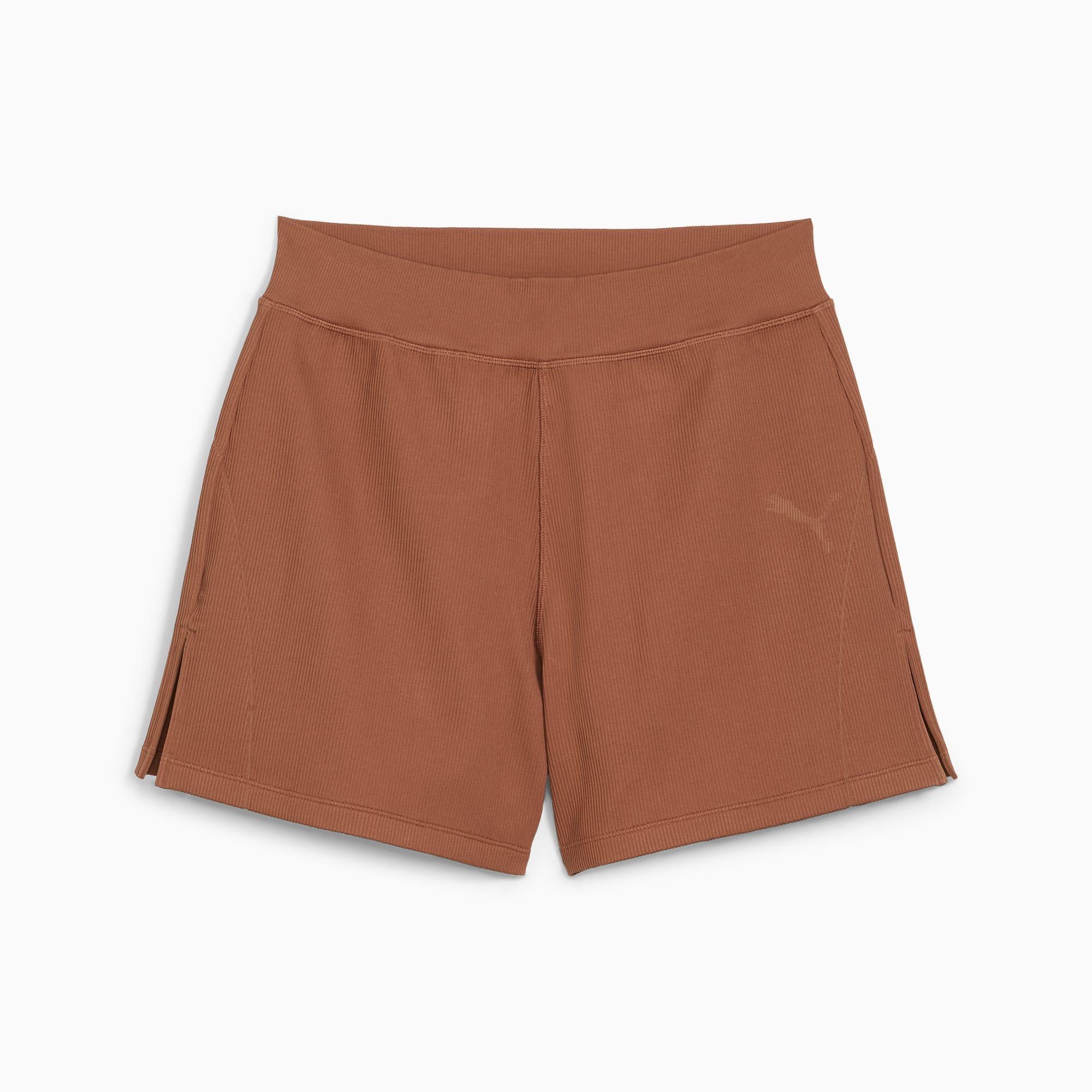 DARE TO Women's MUTED MOTION Flared Shorts Product Image