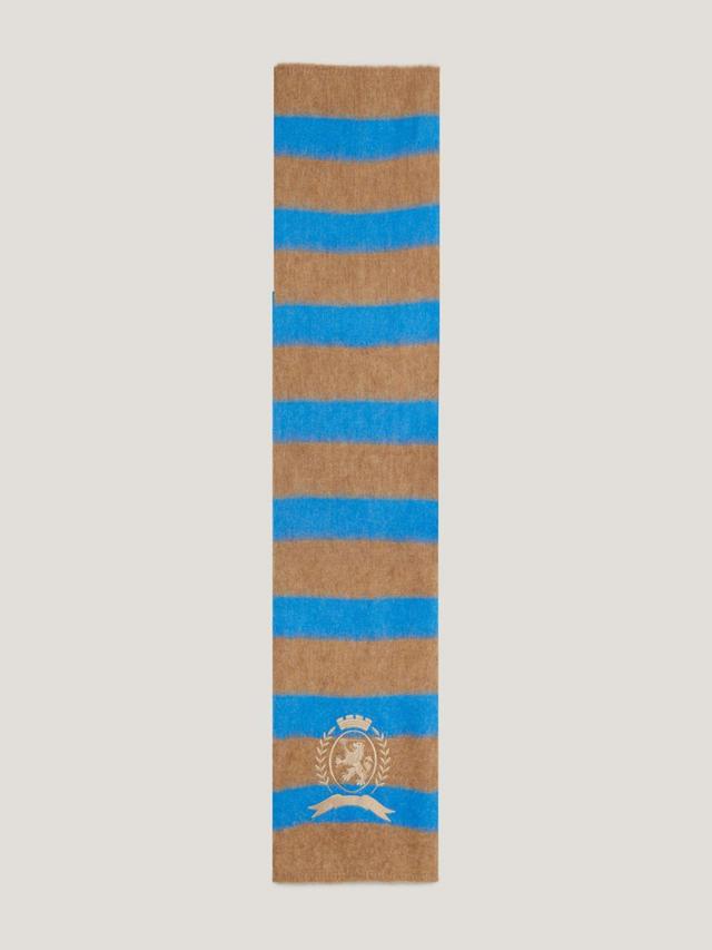 Tommy Hilfiger Women's Rugby Stripe Crest Scarf Product Image