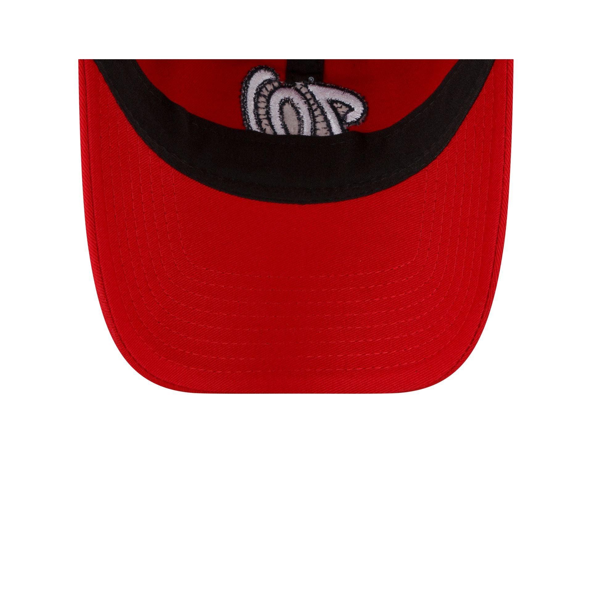 Washington Nationals Women's Core Classic Red 9TWENTY Adjustable Hat Female Product Image