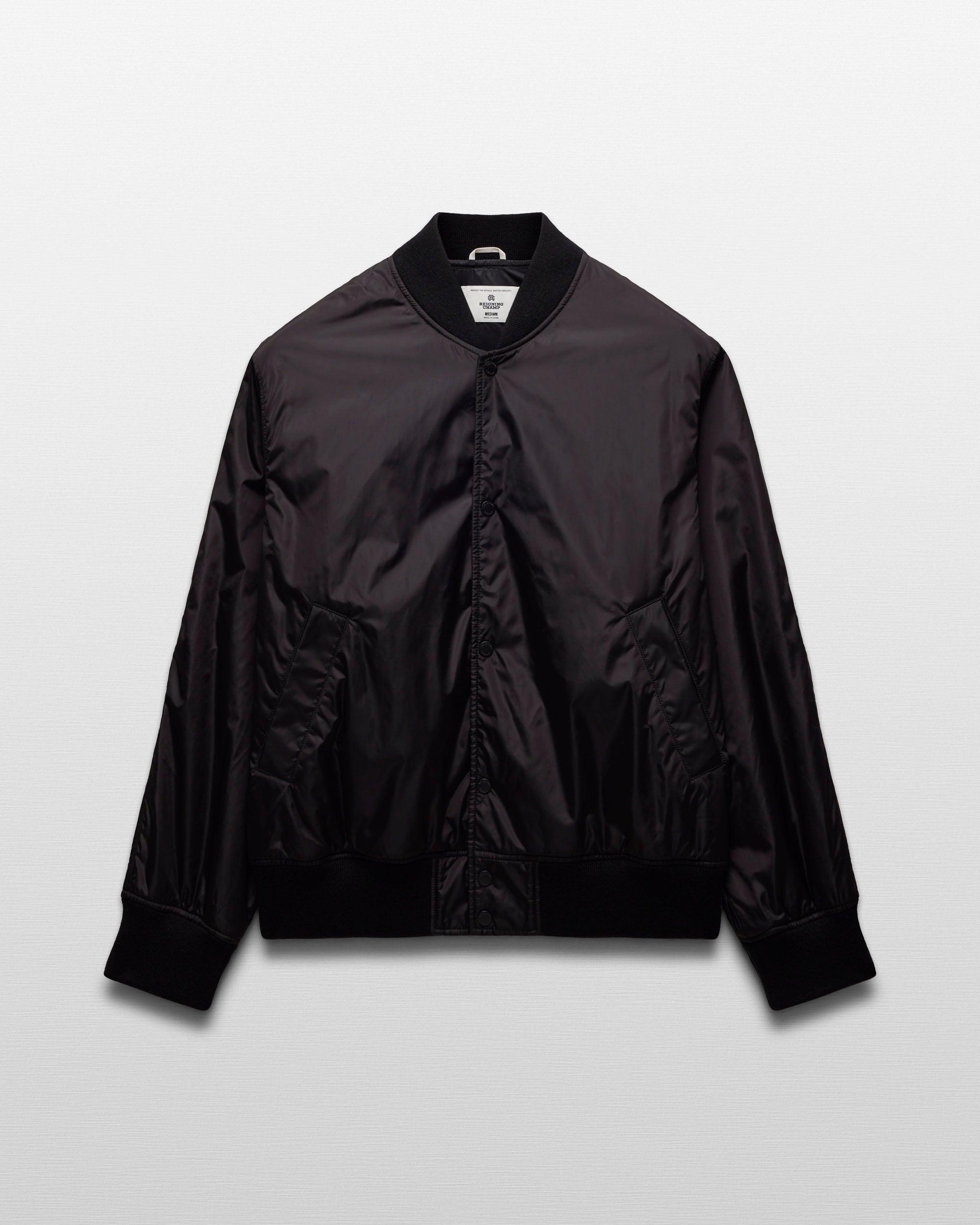 Econyl Satin Nylon Stadium Jacket Male Product Image