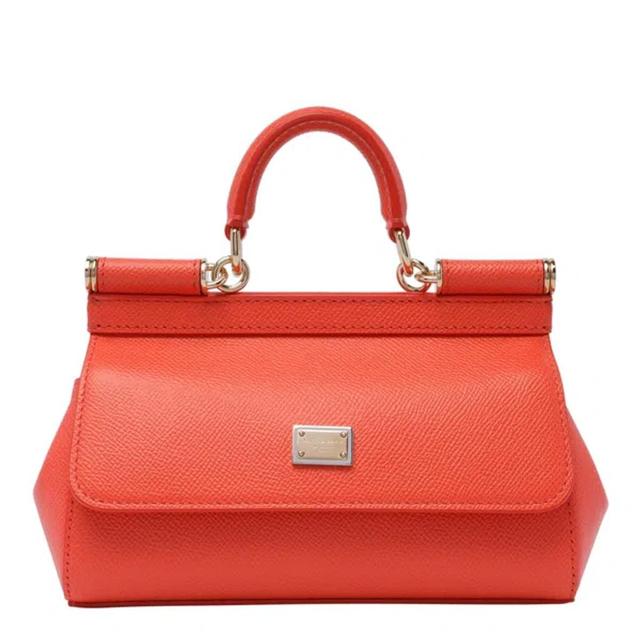 Small Sicily Handbag In Naranja Product Image