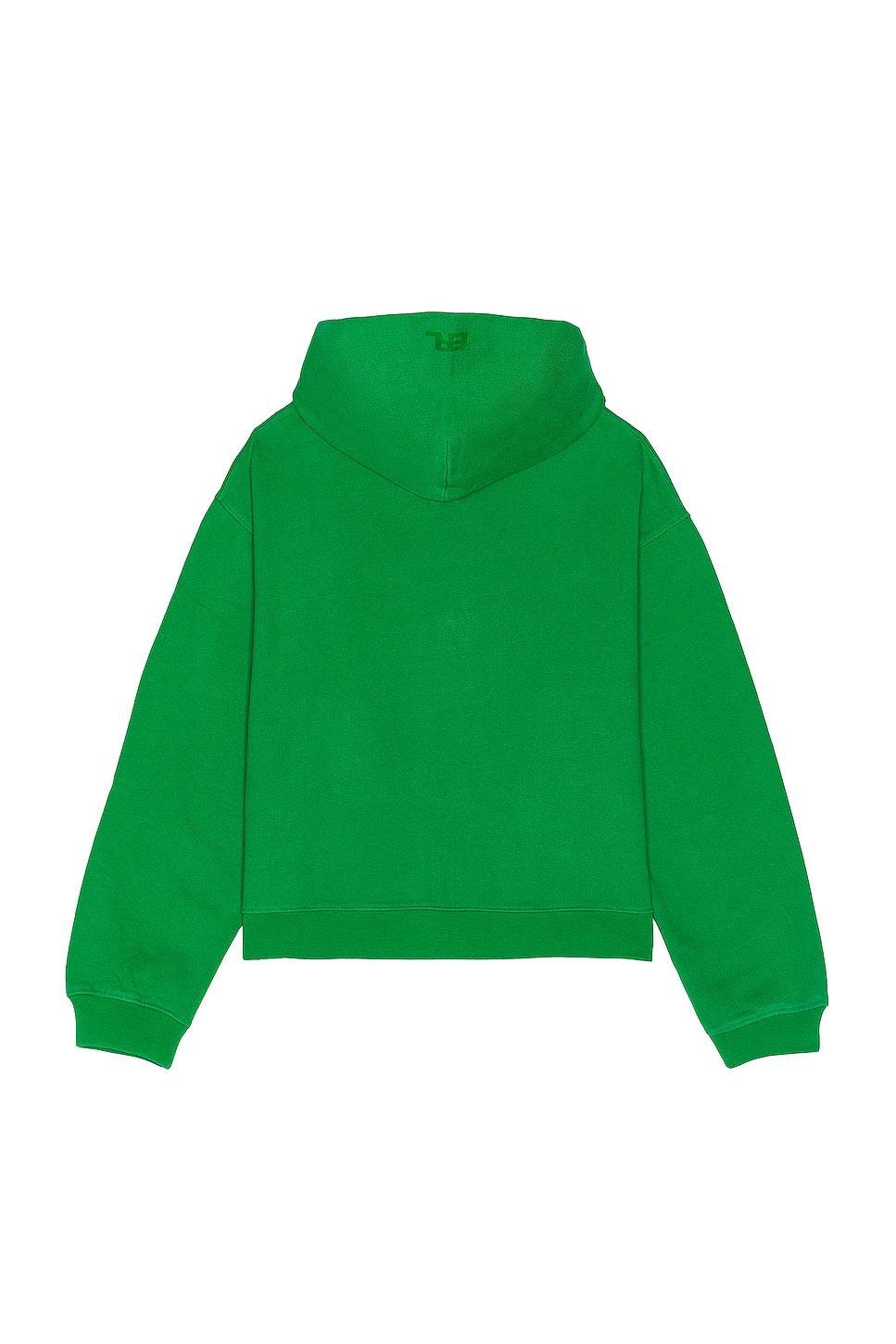 ERL Mens Printed Hoodie Knit in Green Product Image