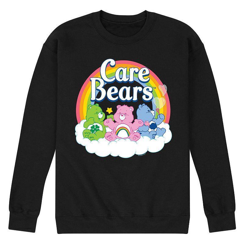 Mens Care Bears Logo Group Fleece Sweatshirt Product Image