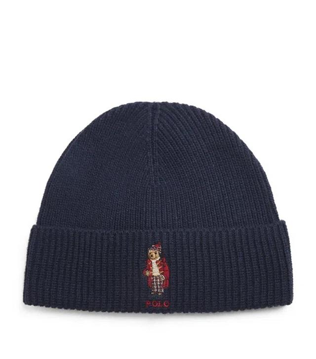 POLO RALPH LAUREN Men's Holiday Bear Beanie In Newport Na Product Image