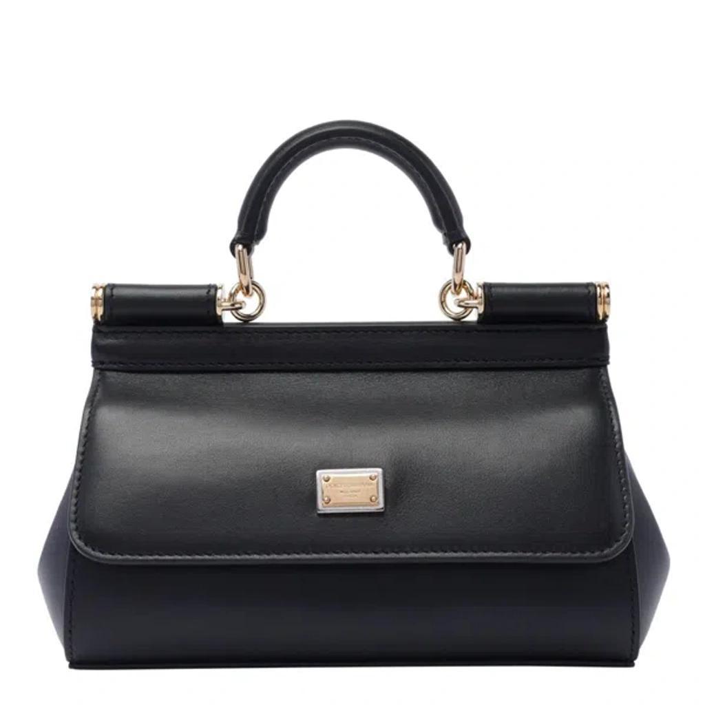 Small Sicily Handbag In Black Product Image