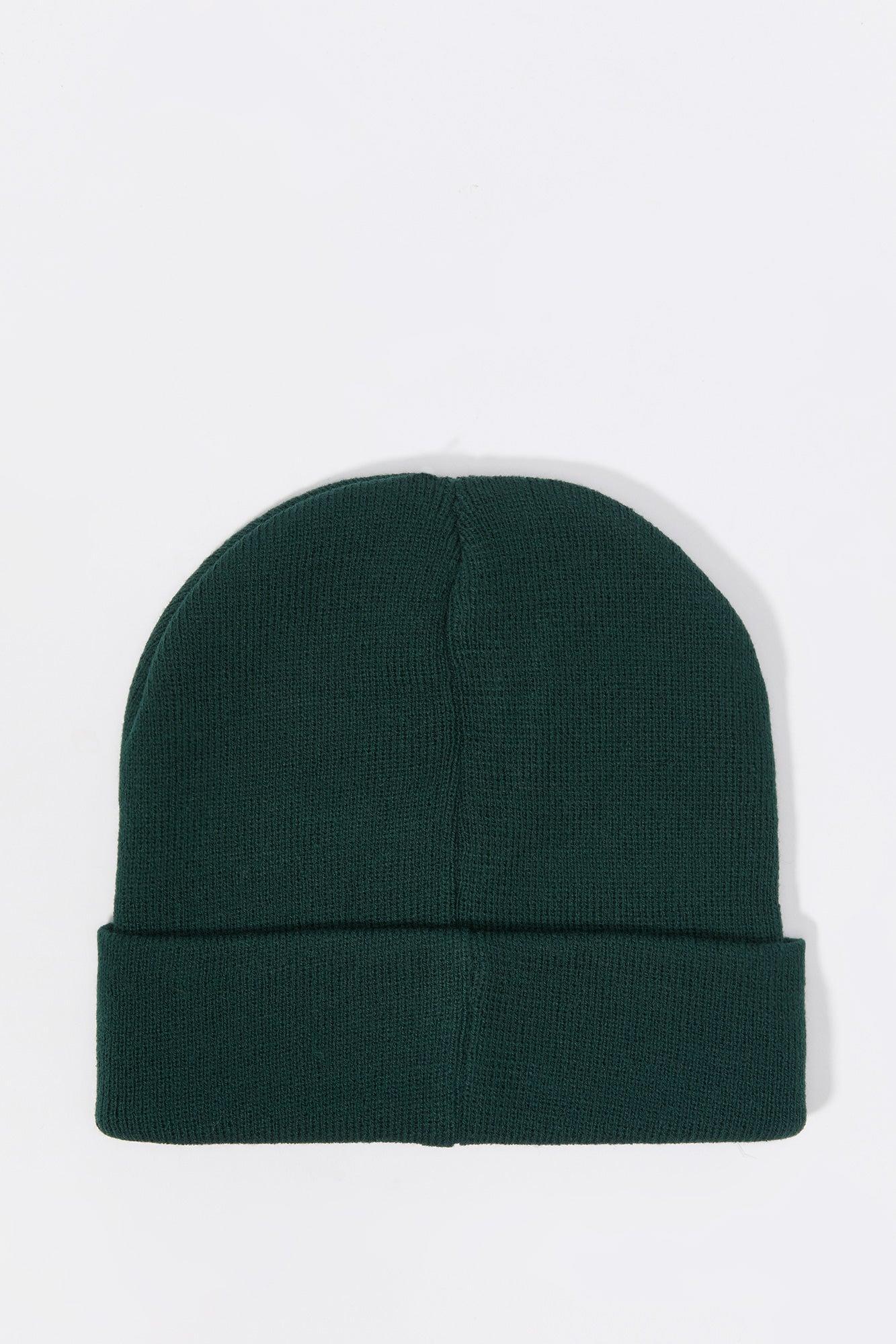 Christmas Embroidered Knit Beanie Male Product Image