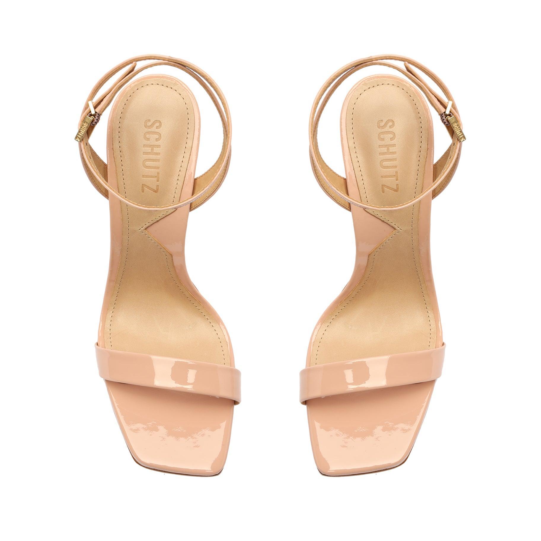 Filipa Sandal - 9.5 Rose Patent Leather Product Image