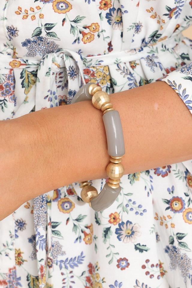 Excited For This Light Grey Bracelet Product Image