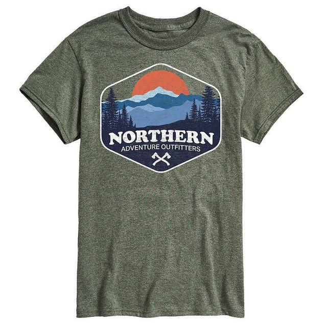 Mens Northern Adventure Graphic Tee Product Image