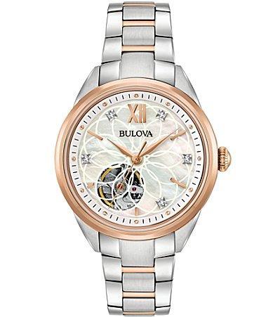 Bulova Two-Tone Automatic Watch, 34.5mm Product Image