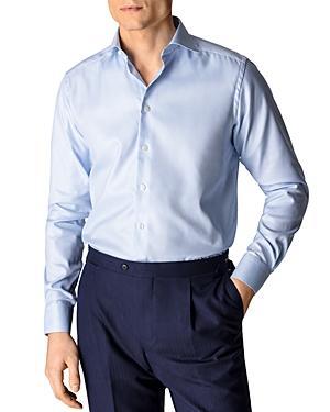 Mens Contemporary-Fit Diagonal Stripe Dress Shirt Product Image