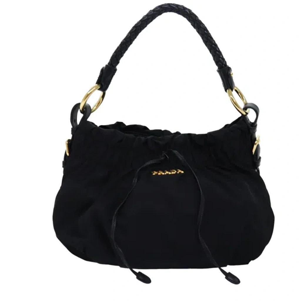 Tessuto Black Synthetic Shoulder Bag () Product Image