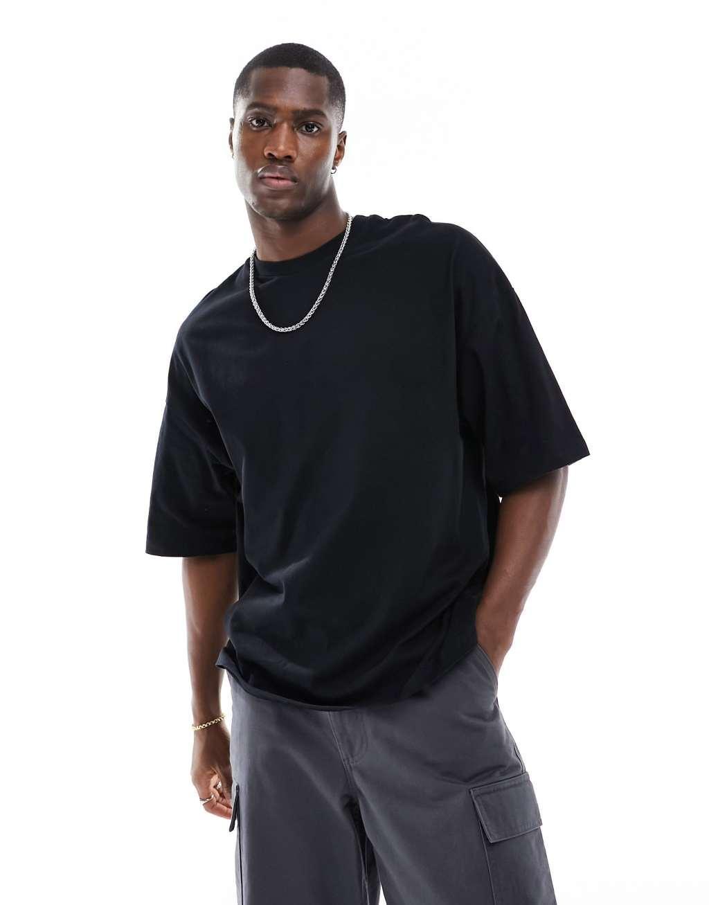 ADPT oversized t-shirt in black Product Image