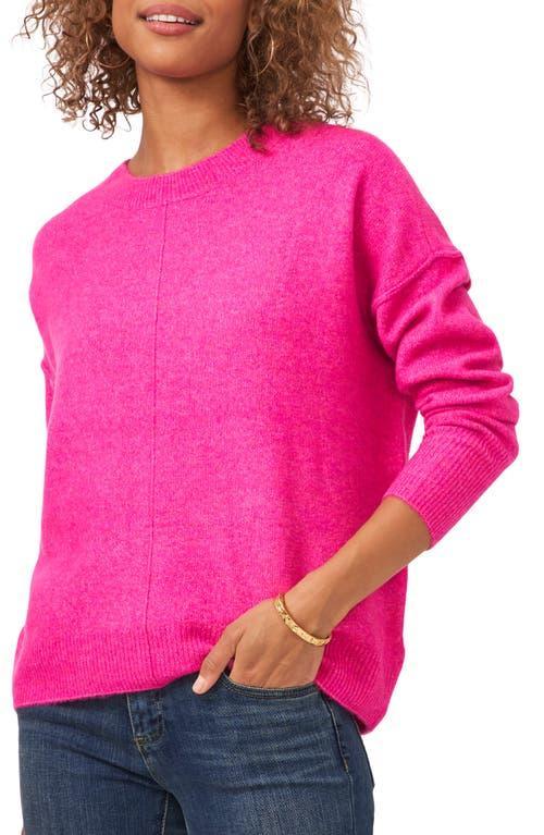 Vince Camuto Center Seam Crewneck Sweater Product Image