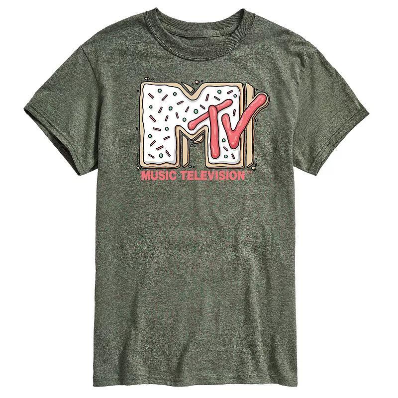 Big & Tall MTV Sugar Cookie Logo Graphic Tee, Mens Blue Product Image